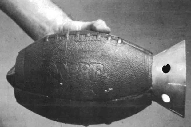 When the Army Put Grenades Inside Footballs